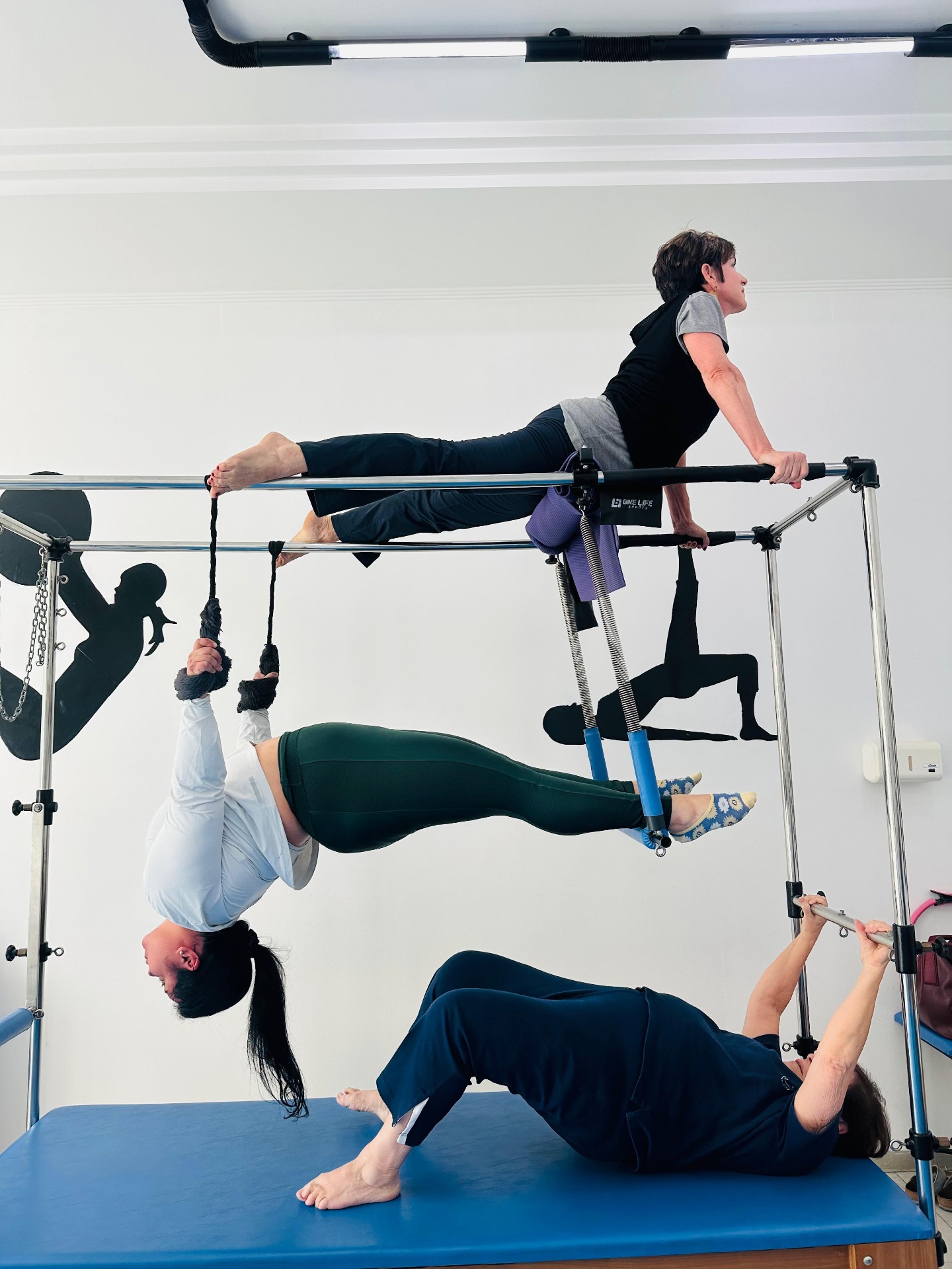 Aula de Pilates no Instituto Krion